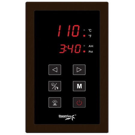 Touch Panel Control System In Oil Rubbed Bronze